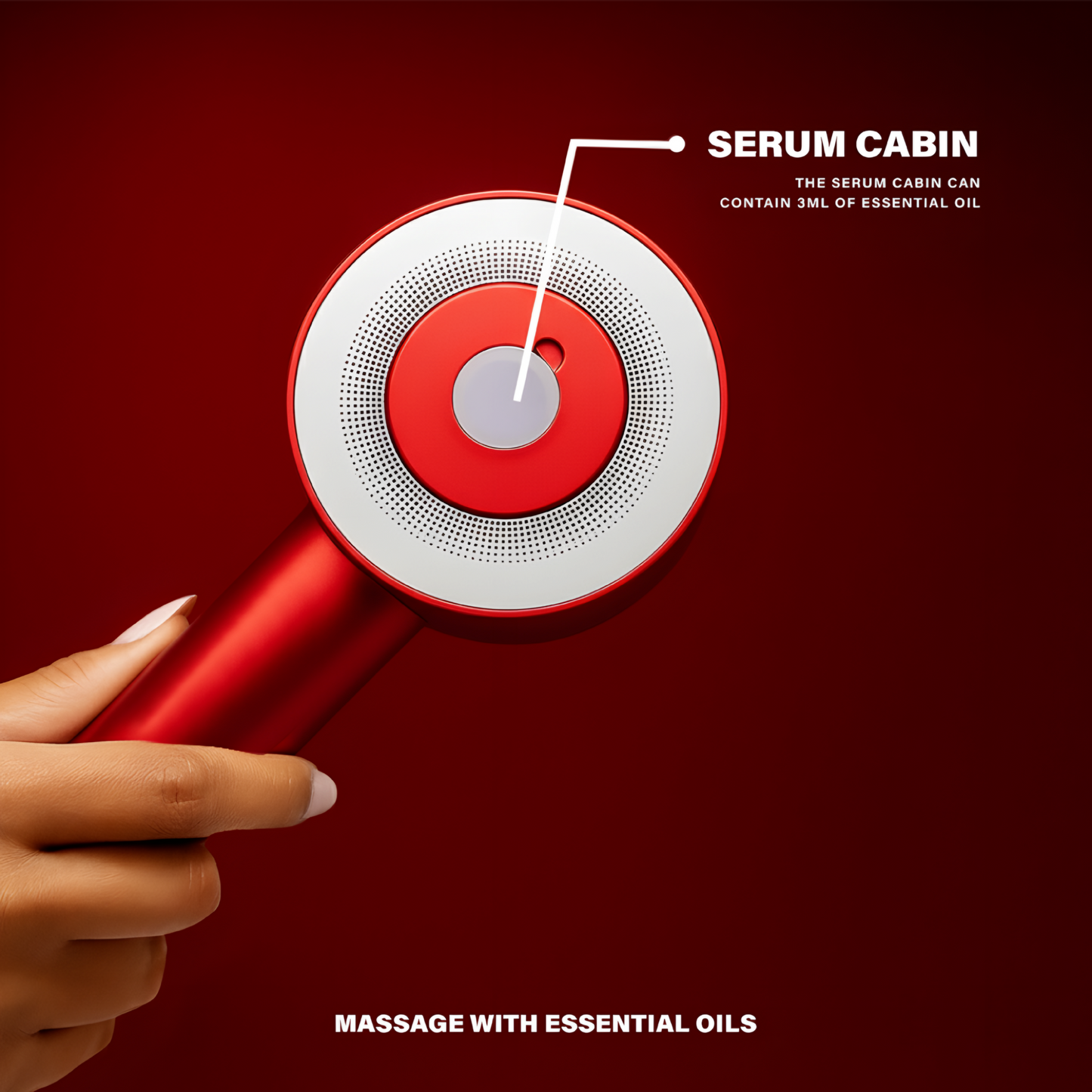 3-1 Healthy Red Light Therapy Scalp Massager