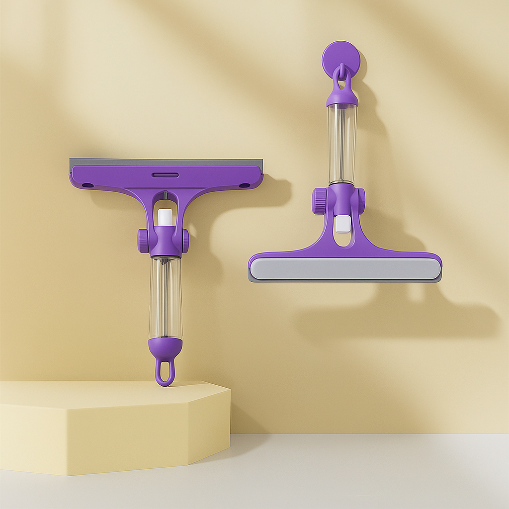 New 3-in-1 Spray & Scrape